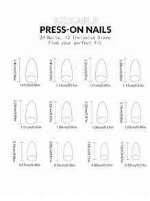 Bộ 24 móng tay dài hình quả hạnh nhân dùng để trang trí móng tay Giáng sinh, có móng tay giả lấp lánh màu bạc cho Giáng sinh, đồ trang trí móng tay DIY dễ thương, thích hợp làm quà tặng Giáng sinh cho bạn bè và người thân - Nhiều màu - Xem 6