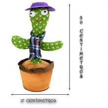 Dancing Cactus Musical Doll 1 Piece. Rechargeable. - Multicolor - View 5