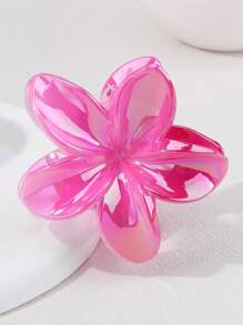 1/6 sztuk Gradient Color Frangipani Flower Hair Clip, słodkie i proste akcesoria do włosów do koków, prezent - Wielokolorowe - Zobacz 14