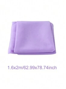 1pc 315inch Purple Sheer Fabric Draping,Chiffon Ceiling Drapes,Romantic Wedding Ceremony Decor,Gauze Curtain Multi-Purpose Fabric,Outdoor Wedding Decor, Bridal Shower Decor, Wedding Reception Decor,Birthdays Party Decor,Background Yarn For Wedding Archway,Party Background Decoration