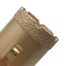 125 Type Angle Grinder M14 Thread Brazed Ceramic Tile Drilling Tool Drill Bit Hand Grinder Special Drilling Tool Marble Granite Pebble Quartz Stone Concrete Glass Stone Rhinestone Drilling Machine Set, Tool Accessories - Multicolor - View 11