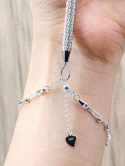 1pc Bracelet Wear Assist Device, Jewelry Accessory, Tools For Men