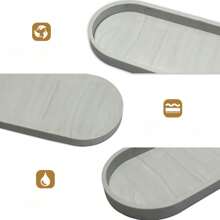 1 pièce Plateau de rangement en silicone - Plateau de rangement d'éponge pour évier de cuisine, plateau de vanité créatif sans perforation, plateau de salle de bain, plateau de rangement de bijoux, boîte de rangement, support de rangement. Cadeaux d'Halloween, de Noël et de rentrée scolaire - Multicolore - Voir 6