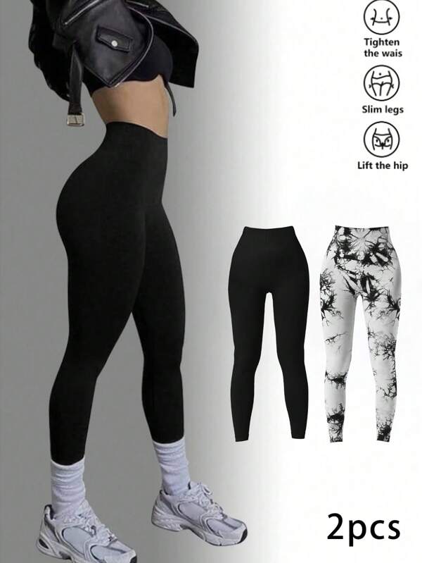 Sport Lifespree Joga Leginsy Bezszwowe Prążkowane Kontrolujące Brzuch Leginsy Sportowe Z Szerokim Pasem Leginsy Treningowe Spandex