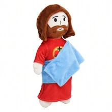 Decoración navideña Peluche de Jesús Decoración Cojín Sofá Regalo de Navidad