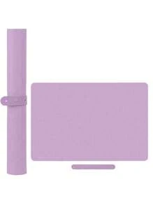 1 PC Nail Art Table Mat, PU And Washable Foldable Nail Polish Hand Rest Arm Wrist Rest Pad For Nail Art Instructor Nail Care Nail Salon Tools, Foldable Nail Art Hand Pad For Nail Art Armrest Pad, Soft Microfiber Leather Nail Art Mat , Manicure Mats, Manicure Table Mats, Manicurist Salon Home Table Mats,Two Colors Of Buttons Are Shipped Randomly