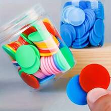 100/40 pezzi Gettoni colorati per contare, materiale didattico per matematica, perline per contare e ordinare, gadget per feste senza elettricità, strumento per apprendimento domestico, materiale didattico scientifico, giocattoli per bambini in confezione multipla, accessori per la classe, strumenti Montessori, articoli per il ritorno a scuola