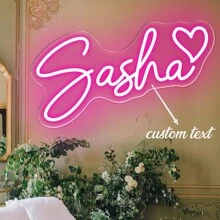 Biển hiệu Neon tùy chỉnh, Biển hiệu Neon LED trang trí Ngày lễ tình nhân được cá nhân hóa, Biển hiệu tên Neon trang trí tường tùy chỉnh, Biển hiệu Neon phát sáng tùy chỉnh, Quà tặng sinh nhật ngày lễ tiệc phòng ngủ Quà tặng tốt nghiệp - 10 inch - Xem 5