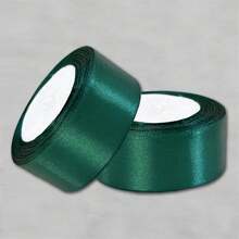 25yards/50yards 4cm Satin Ribbon, Colorful Ribbon For Wedding Chair Decoration, Floral Gifts, Cake Packaging - Multicolor - View 12