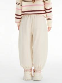 Balabala Boys' & Girls' Loose Fit Joggers Stylish Fall/Winter 2024 Casual Pants