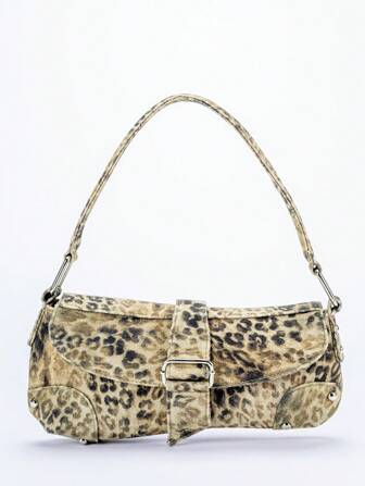 1 件银色纹理编织手拿包，带折叠串珠翻盖，复古简约风格，新娘包，非常适合派对、婚礼、舞会、晚宴/宴会，搭配婚纱、礼服、舞会礼服、生日礼服、派对礼服，时尚豹纹印花女士钱包豹纹回归