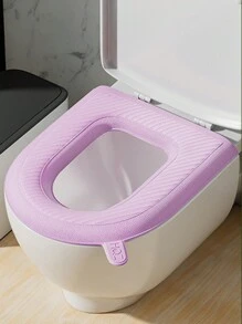 1 件式马桶座圈,马桶座圈,马桶座圈,四季通用,加厚 EVA 座椅,适合家庭使用,可清洗和可重复使用的马桶座圈,非常适合防止屁股受凉浴室装饰秋季装饰 - 彩色 - 查看 16