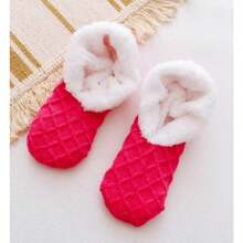 秋冬季地板袜家居保暖女男袜雪地袜睡眠地毯袜拖鞋袜男士防滑瑜伽袜