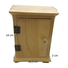 Vintage dekorative Holzkiste, großes Fassungsvermögen für Zuhause, ideales Geschenk