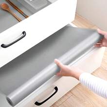 Multipurpose Non-Slip Lining For Drawer Cabinet Shelf Hygienic Plastic Washable Roll - 灰色 - 查看 7