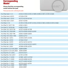 适用于三星 Galaxy Tab / iPad / Redmi Pad SE 的可拆卸彩色背光蓝牙键盘保护套，超薄轻巧支架保护套，带笔槽（不含 Apple Pencil），粉色保护套 + 粉色键盘 - 粉色 - 查看 8