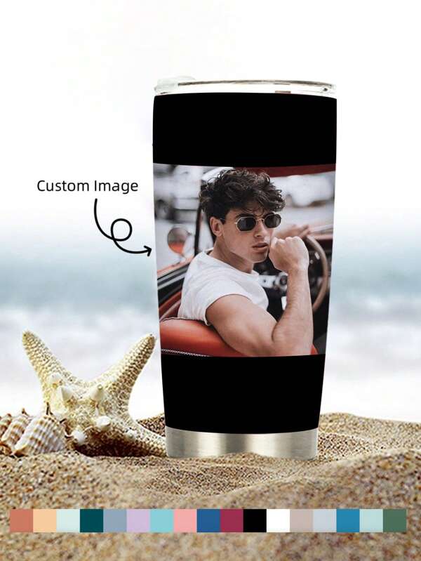 1 Stück individuell gestaltete Edelstahl Vakuumisolierte Wasserflasche mit 17 Farboptionen, personalisierter exklusiver Becher, hält heiß & kalt, multifunktional, langanhaltend, dekorativ, wiederverwendbar, hochwertig, farbig, modern, individuell, personalisiert, einzigartig, ideales Geschenk für sie, Freund, Vater, Freundin, Mutter, Familie, Freunde, Teeraum, Zuhause, Garten, Büro, für Jahrestage, Valentinstag, Muttertag, Geburtstage, Vatertag, Abschluss, Hochzeiten, Einweihung, Wohnungsrenovierung, individualisierte Tassen