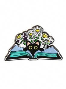 1 Huy hiệu tráng men động vật hoạt hình, phù hợp với đồ trang sức thời trang như ba lô và mũ, là món quà lý tưởng cho gia đình và bạn bè trong kỳ nghỉ lễ - Nhiều màu - Xem 8