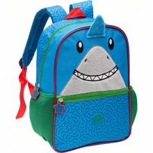 Shark Pets Children's Backpack With Back And Side Pocket - Màu xanh lam - Xem 2