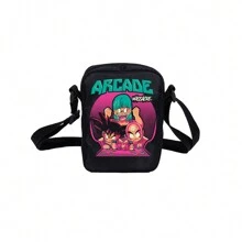 Unisex Children's Crossbody Shoulder Bag With "Arcade" Prints - 彩色 - 查看 1