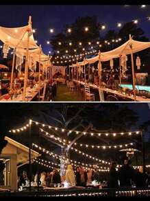 Solar Leds 10M OUTDOOR USE Christmas Outdoor Fixed And 8 Functions Waterproof String Lights - 布蘭科_LED_TY-10BF - 查看 5