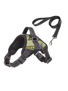 Dog Harness For Small, Medium, Large Dogs,Reflective No-Pull Dog Harness With Breathable Design And Handle - Army Green - View 25