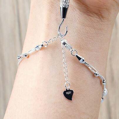 1pc Bracelet Wear Assist Device, Jewelry Accessory, Tools For Men
