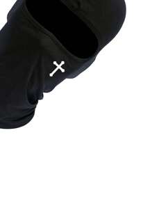 1/2 Pieces Unisex Cross Pattern Multifunctional Graffiti Punk Mask, Balaclava, Full Face Mask Suitable For Cycling, Skiing, Hiking, Fishing And Outdoor Sports, Windproof , Best Christmas Gift - Multicolor - View 2