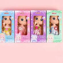 1 hộp búp bê công chúa, được thiết kế như một món quà móc chìa khóa, mẫu thiết kế ngẫu nhiên không hiển thị trong hình ảnh chính - Nhiều màu - Xem 7