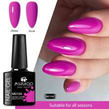 8毫升凝胶指甲油，亮蓝色、绿色、紫色、红色、黄色、橙色，可卸除，UV/LED美甲，家用DIY美甲沙龙，女士美甲 - 彩色 - 查看 9