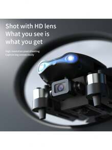 E99MAX Smart Drone: Optical Flow Positioning, Gesture Photo, Gravity Sensing, Supports Path Flight & Multi-Mode Control.