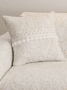 1pc Chenille Jacquard Sofa Cover , Couch Protector For Four Seasons, Universal Furniture Cover For Bedroom, Office, Living Room Home Decor Gifts Birthday Graduation - Multicolor - View 32