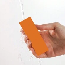 1 cái tẩy cặn vôi dễ dàng bằng cao su dụng cụ vệ sinh nhà bếp nhà bếp bồn cầu rỉ sét dụng cụ tẩy rỉ kính phòng tắm - quả cam - Xem 6