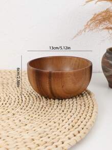 14pcs/Set Rosewood Tableware Set: Rosewood Bowls, Cups, Condiment Plates, Plates, Spoons,School Supplies