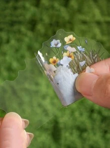 20 张/包 PET 花园系列装饰贴纸 - 均碼 - 查看 6