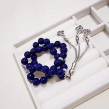1pc New 33pcs 10mm Acrylic Daily Prayer Tasbih Beads Bracelet