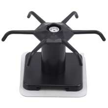 1 件锅架，厨房壁挂式收纳架，旋转挂钩，适用于锅铲、勺子，壁挂式粘钩，6 个挂钩，适用于厨房、卧室和浴室，2.3*2.1 英寸，家居用品