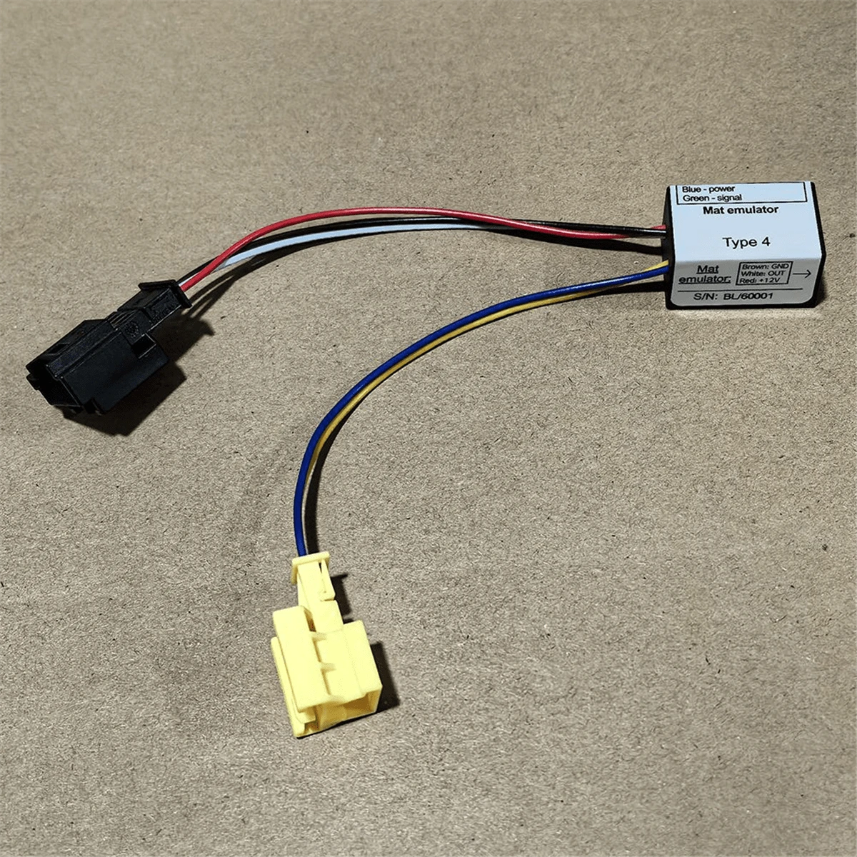 BMW 1 Series E81 E82 E87 E88 Passenger Seat Occupancy Mat Sensor Emulator - 2 Year Warranty
