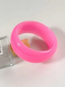 Popular Women's Single Colorful Large Bangle Bracelet, Round Design, Suitable For Everyday Wear, Party & Gift - Large Round Bracelet - View 15