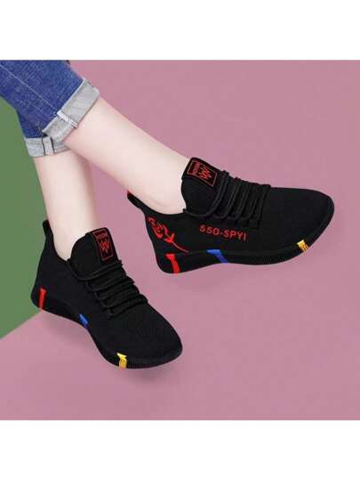 2025 New Fashion Women's Sports Sneakers, Beijing Walking Shoes, Student Shoes, Comfortable & Breathable Casual Sport Shoes For Summer