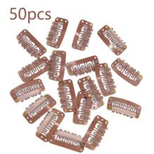 20/40 Pieces Hair Clips Hair Extensions Snap Clip For Women Metal Wig Comb Clips For Hair Extensions