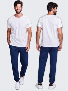 Men Sweatpants - Màu xanh lam - Xem 2