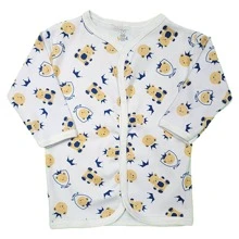 2 Piece Pajama Set, Button-Down Shirt And Cotton Trousers - Baby Blue - View 4