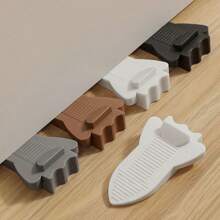 2pcs/4pcs Anti-Slam Door Stopper, Door Stop, Hands Free Door Blocker (Random Color)
