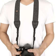 1 Stück Vintage PU Kunstleder Kamera Trageriemen, Mikro SLR Fotografie Ausrüstung Schulter Tragegurt zum Umhängen