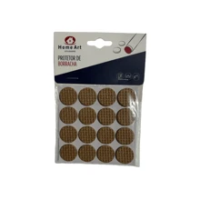 Kit 16-48pcs EVA Furniture And Chair Foot Protectors - 棕色圓形 - 查看 2