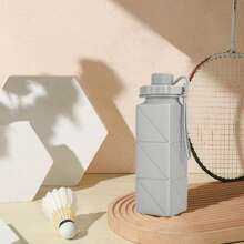 1 bình nước có thể gấp gọn 600ml (20,5 oz), cốc chạy bộ di động có dây đeo, cốc du lịch dung tích lớn, cốc cà phê có thể tái sử dụng, cốc đựng nước nhẹ đa chức năng, vật liệu silicon chịu nhiệt độ cao, bình nước chống rò rỉ, bình chứa nước, bình nước thể thao nén, sáng tạo có thể mở rộng, phụ kiện tập thể dục cho du lịch ngoài trời cắm trại đi bộ đường dài đạp xe yoga cốc tiện lợi - Nhiều màu - Xem 6