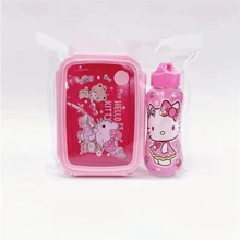 Sanrio 1pc / Sanrio Cartoon Bento Box Set With Matching Water Bottle - Cute, Leakproof Lunch Container For School, Work, And Travel ,Kitchen,Christmas Gift Mug Suitable For Camping And Back-To-School Travel Back To School Gift For Girls Boy