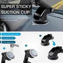 Car Phone Holder Universal Mount Mobile Cradle Windshield Dashboard Or Air Vent