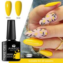 8毫升凝胶指甲油，亮蓝色、绿色、紫色、红色、黄色、橙色，可卸除，UV/LED美甲，家用DIY美甲沙龙，女士美甲 - 彩色 - 查看 10